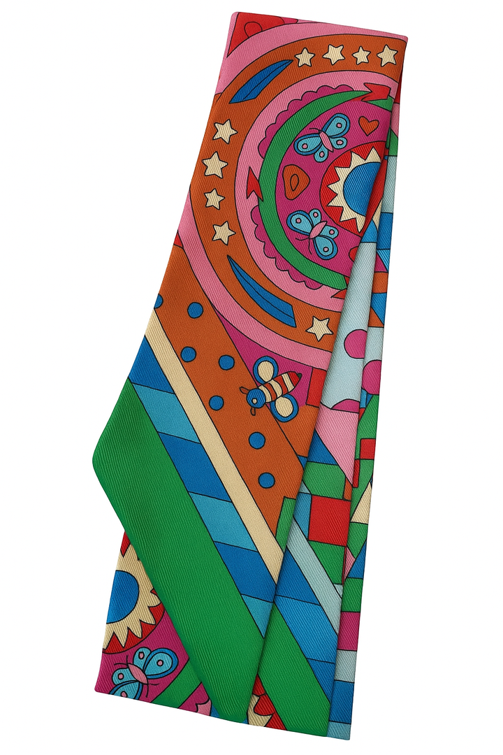 Foulard Butterfly Pop