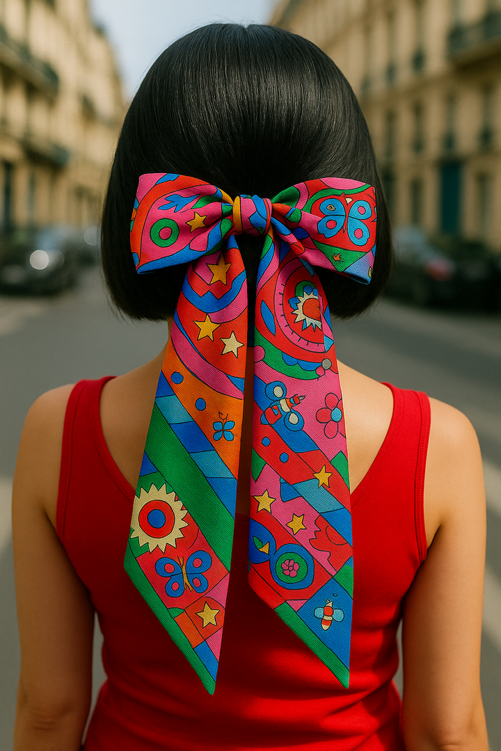Foulard Butterfly Pop
